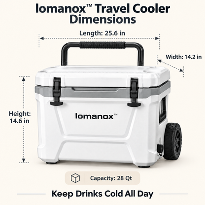 lomanox™ FrostPeak Travel Cooler