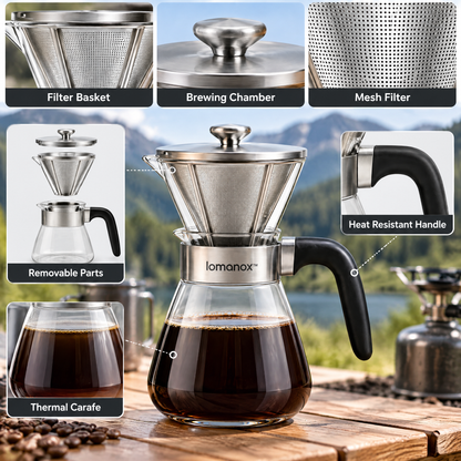 lomanox™ Nomad Coffee Brewer