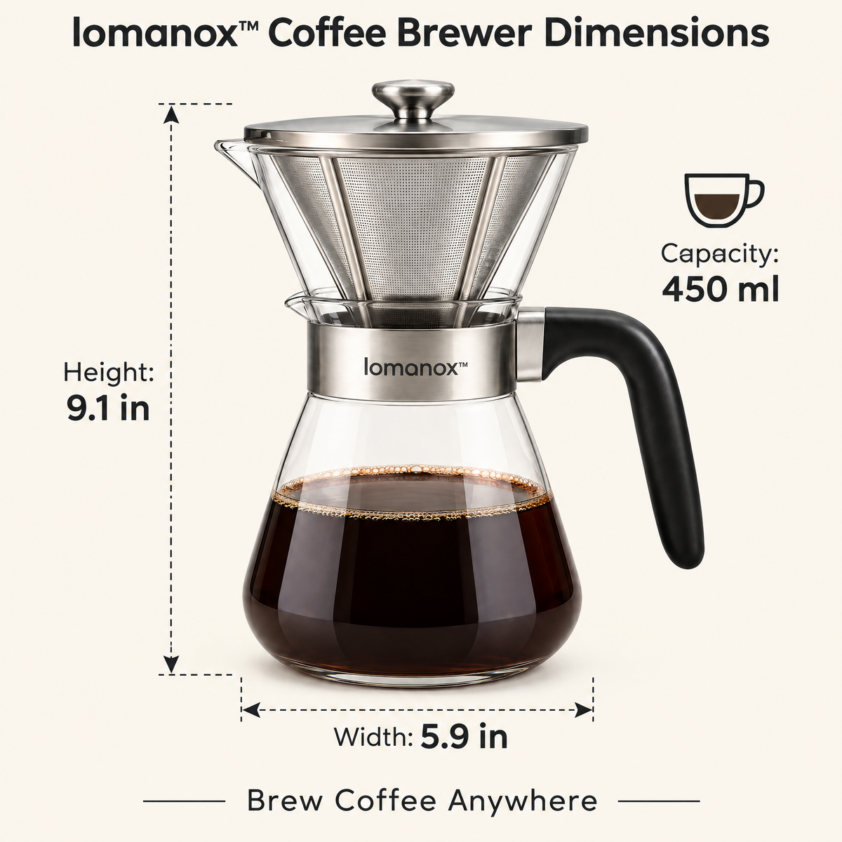 lomanox™ Nomad Coffee Brewer