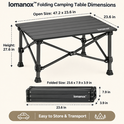 lomanox™ SummitTrail Camping Table