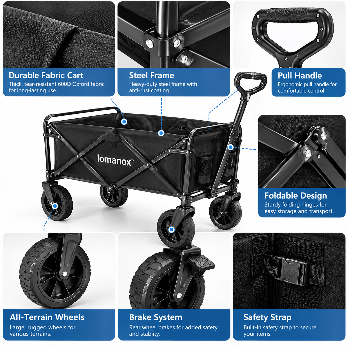 lomanox™ TrailMate Folding Wagon