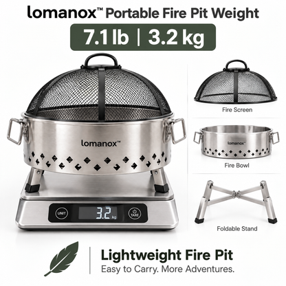 lomanox™ Voyager Compact Fire Pit