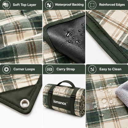 lomanox™ MeadowWeave Picnic Blanket