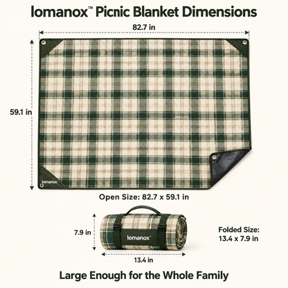 lomanox™ MeadowWeave Picnic Blanket