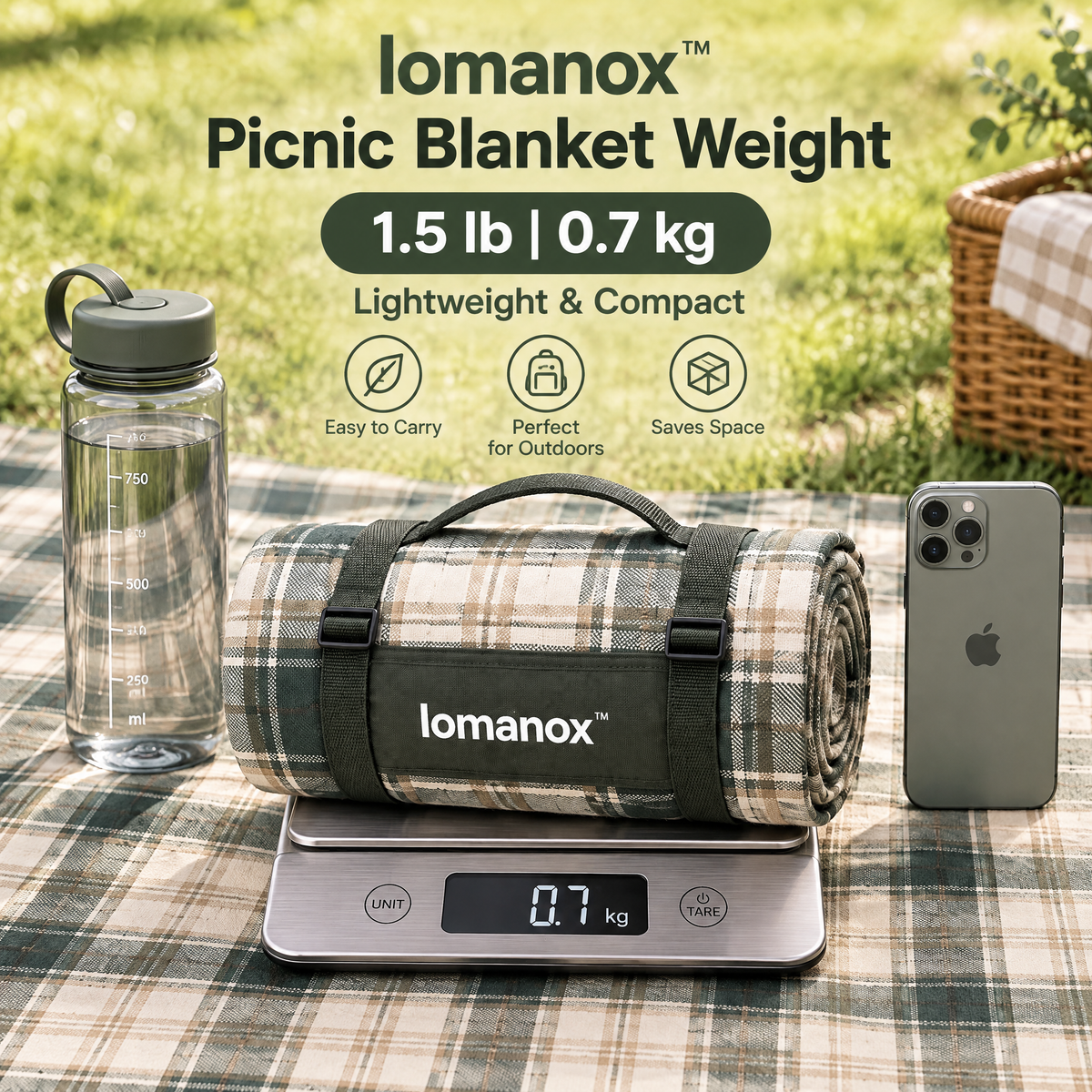 lomanox™ MeadowWeave Picnic Blanket
